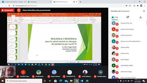 Foro virtual sobre estrategias para sobrellevar situaciones mentales durante pandemia