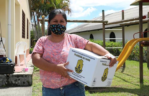 Administración Municipal atendió familias afectadas por vendaval en San Bernardino