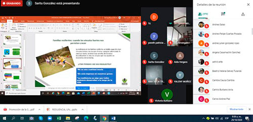 Foro virtual sobre estrategias para sobrellevar situaciones mentales durante pandemia