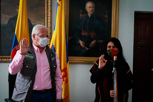 11 mujeres encabezan el nuevo Cabildo Indígena Yanacona de Popayán