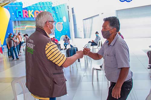 Habitantes de la Comuna 2 visitaron la Feria de Servicios Creo en Popayán