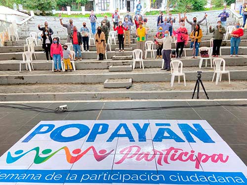 Todos los sectores sociales de Popayán se sumaron a la Semana de la Participación 