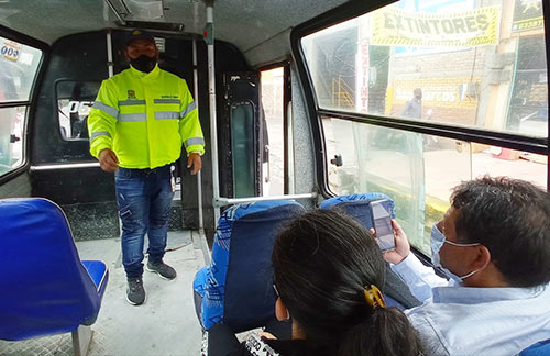 Con operativos en los vehículos de transporte público la Administración le responde a denuncias de la ciudadanía Con operativos en los vehículos de transporte público la Administración le responde a denuncias de la ciudadanía