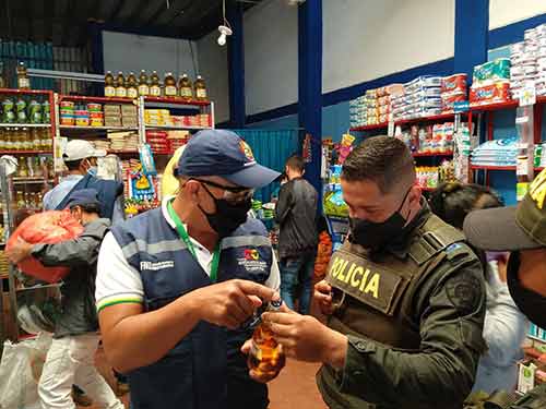 Gobierno Departamental llegó hasta La Sierra y Cajibío para realizar visitas de fiscalización a distribuidores de licores, cervezas y cigarrillos