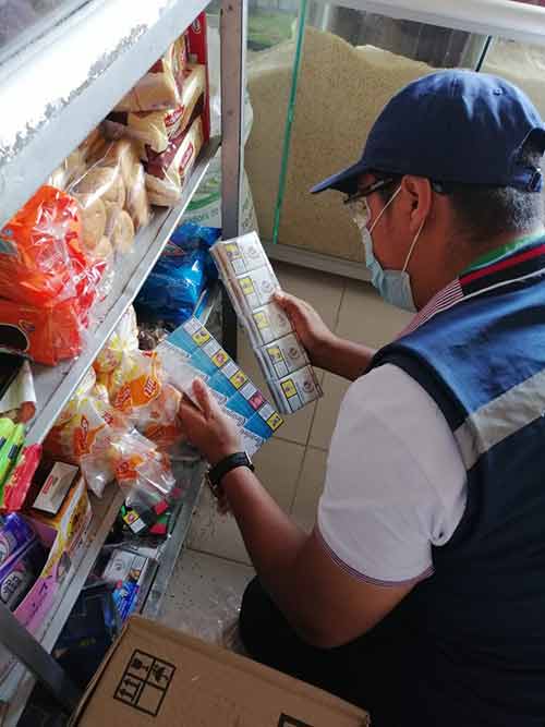 Gobierno Departamental llegó hasta La Sierra y Cajibío para realizar visitas de fiscalización a distribuidores de licores, cervezas y cigarrillos