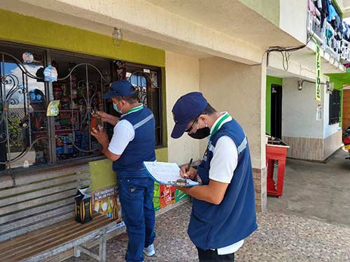 Gobierno Departamental llegó hasta La Sierra y Cajibío para realizar visitas de fiscalización a distribuidores de licores, cervezas y cigarrillos