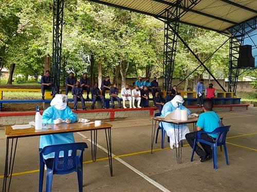 Secretaría de Salud Municipal llega con la Estrategia PRASS al Instituto de Formación Toribio Maya Secretaría de Salud Municipal llega con la Estrategia PRASS al Instituto de Formación Toribio Maya
