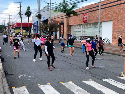 Popayán vivió una jornada más de salud, vida y ambiente familiar en la ReCreoVía