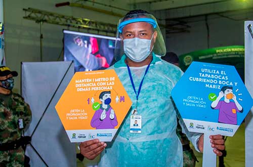 Habitantes de la Comuna 2 visitaron la Feria de Servicios Creo en Popayán