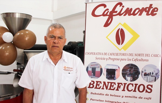 Gerente de CAFINORTE, Héctor Velasco Guzmán Gerente de CAFINORTE, Héctor Velasco Guzmán