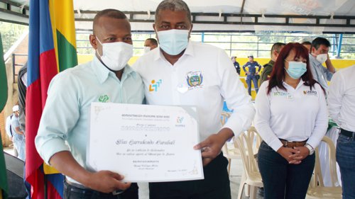 Gobernador Larrahondo Carabalí y alcalde Ronald Villegas
