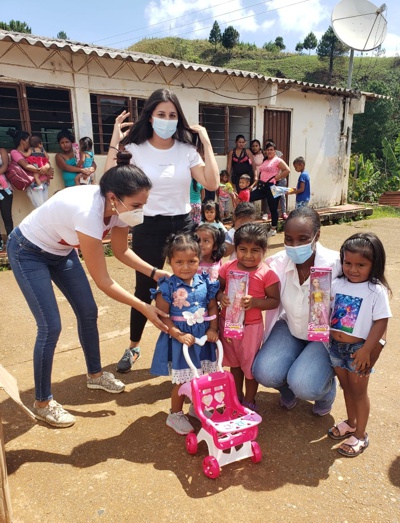 ESE Norte 1 y señorita Cauca regalan sonrisas en Buenos Aires ESE Norte 1 y señorita Cauca regalan sonrisas en Buenos Aires