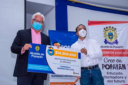 185 millones de pesos fortalecerán infraestructura tecnológica y proyectos en TICs de 7 Instituciones Educativas