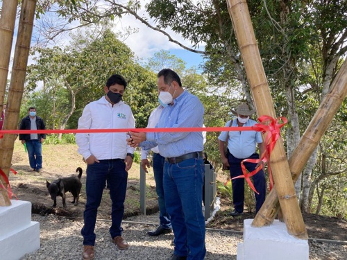 Inauguran sendero ecológico en “La Laguna”, municipio de El Tambo Inauguran sendero ecológico en “La Laguna”, municipio de El Tambo