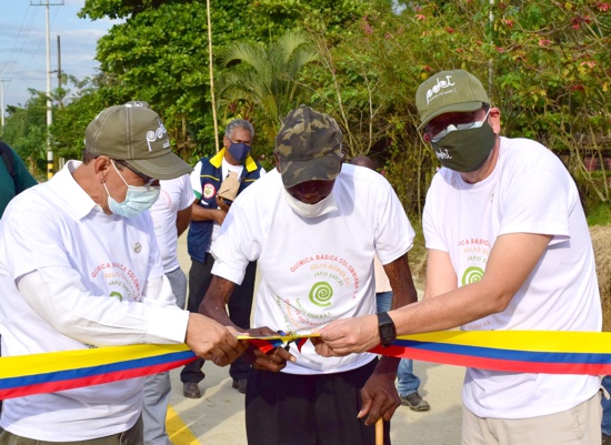 Pavimentan vía entre Japio y el Crucero de Gualí - Municipio de Caloto - PDET Pavimentan vía entre Japio y el Crucero de Gualí - Municipio de Caloto - PDET