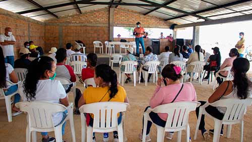 Campesinos del nororiente de Popayán participaron en el taller para la construcción del POT