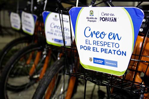 Popayán ‘pedalea’ para ser la capital de la bicicleta