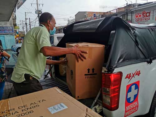 Elementos de protección para Entidades de salud en el Cauca