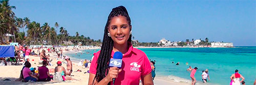 Vilma Jay y su informe sobre la destrucción de su casa en San Andrés Vilma Jay y su informe sobre la destrucción de su casa en San Andrés