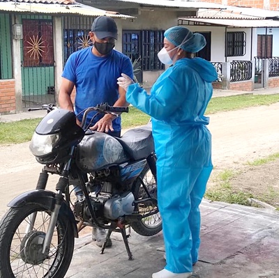 ESE Norte 2 implementa atención primaria en salud en Corinto