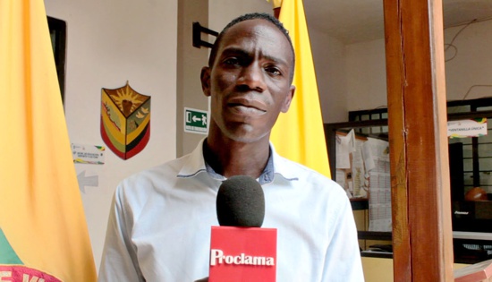 Jonathan Garces secretario de educación, cultura y deporte de Villa Rica