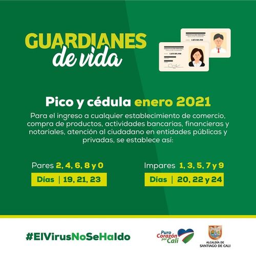 Medidas de ley seca y toque de queda en Cali hasta el 22 de enero