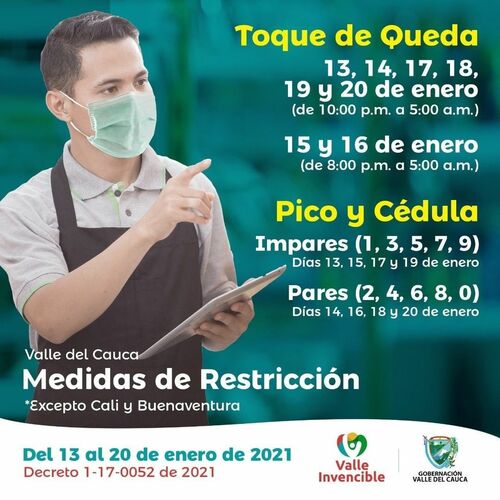 Miércoles, 13 de enero, “el más duro de toda la pandemia”: Lesmes
