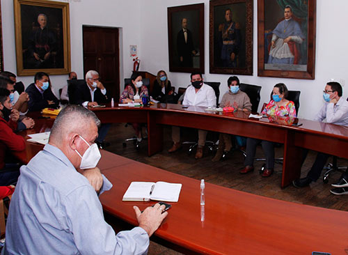 Gremios de Popayán ratifican respaldo a la Administración Municipal en la lucha contra el Covid 19