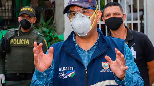 Toque de queda extendido y ley seca en Cali