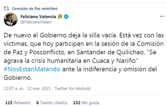 Twitter Feliciano Valencia Twitter Feliciano Valencia