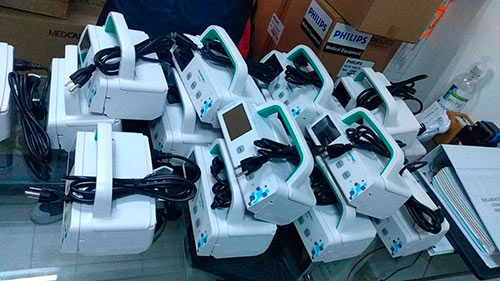 Llegan al Cauca equipos biomédicos para ampliar las UCI y darle atención a la pandemia