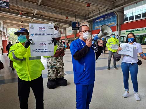 Éxito total en campaña de voluntarios por la Salud y la Vida