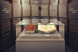 566 años de la primera Biblia - La Biblia de Gutemberg 566 años de la primera Biblia - La Biblia de Gutemberg