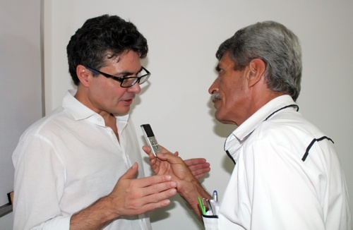 Exministro Alejandro Gaviria - Periodista Alfonso Luna Geller