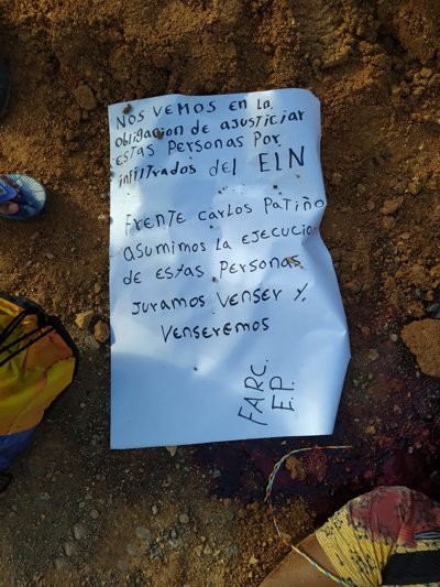 Continuaron masacres sistemáticas en el Cauca