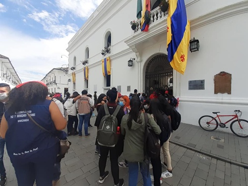 Disturbios Alcaldía de Popayán