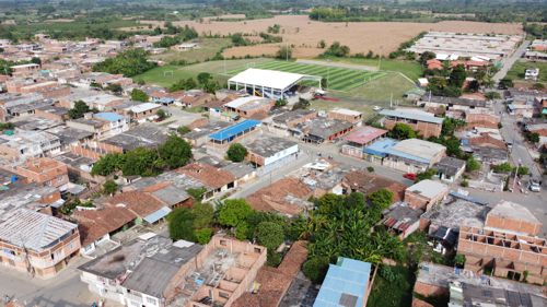 Panorámica de Guachené