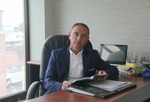 Miguel Ángel Díaz, presidente de la Confederación Nacional del Gremio de Vigilancia Privada -CONFEVIP