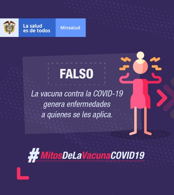 Mito Falso sobre la vacuna contra el Covid 19 Mito Falso sobre la vacuna contra el Covid 19