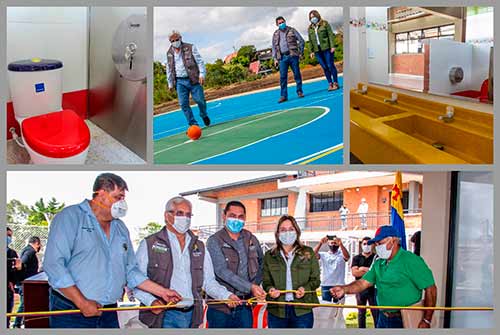 Calidad en infraestructura educativa para alrededor de 1.000 niños en Cajete Calidad en infraestructura educativa para alrededor de 1.000 niños en Cajete