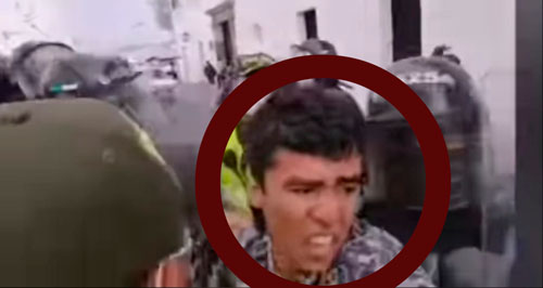 Denuncian agresión a estudiante al interior de una patrulla policial