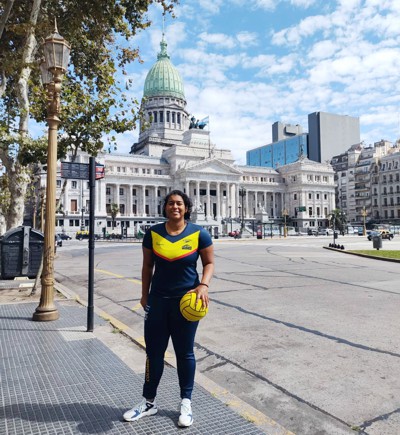 Ángela Viviana Samboní Navarrete Otra quilichagueña se consagró subcampeona suramericana