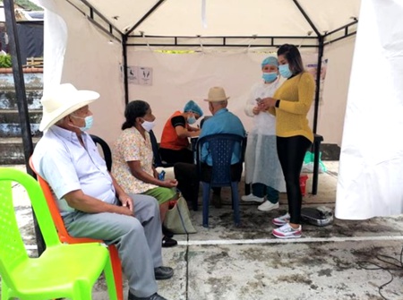 Así avanza la vacunación en el municipio de Sucre Así avanza la vacunación en el municipio de Sucre
