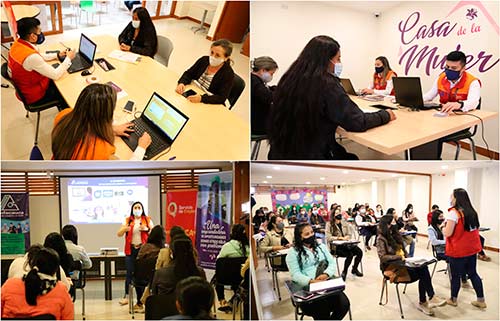 Con gran éxito se realizó en la Casa de la Mujer, jornada “Oportunidad laboral para mujeres” Con gran éxito se realizó en la Casa de la Mujer, jornada “Oportunidad laboral para mujeres”