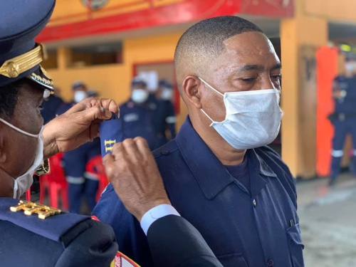 Bomberos de Puerto Tejada conmemoran su aniversario No. 56