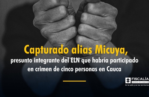 Capturan a un hombre por masacre ocurrida en Argelia Capturan a un hombre por masacre ocurrida en Argelia