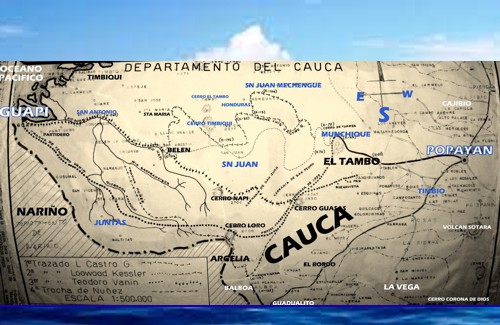 Codazzi trazó la vía al Pacífico en 1855 Codazzi trazó la vía al Pacífico en 1855