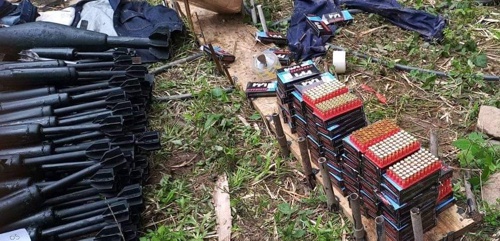Desmantelan arsenal de guerra en el norte del Cauca Desmantelan arsenal de guerra en el norte del Cauca