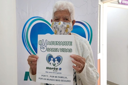 ESE Norte 2 también inició vacunación contra el Covid 19 ESE Norte 2 también inició vacunación contra el Covid 19