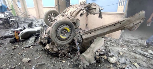 Estalló un carro bomba en la Alcaldía de Corinto - Cauca Estalló un carro bomba en la Alcaldía de Corinto - Cauca